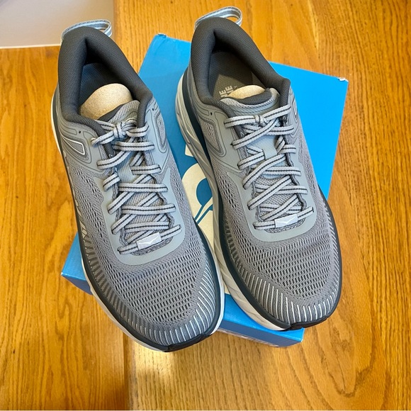 NWT Hoka Bondi 7 Wild Dove Grey / Dark Shadow Hoka One One - Picture 5 of 14